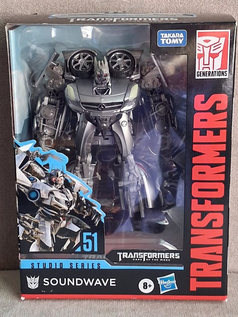 Transformers Studio Series 51 Transformer Movie Dark Moon Soundwave Figure